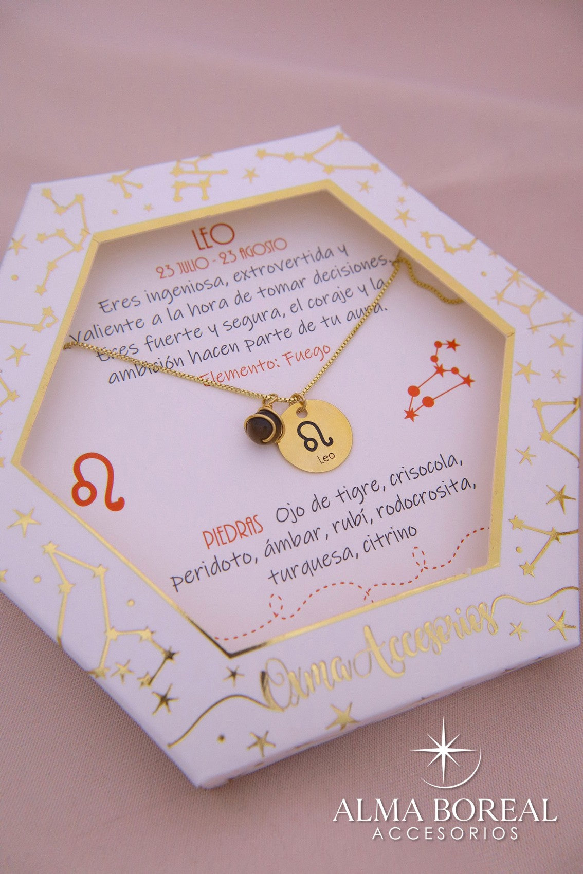 COLLAR SIGNO ZODIACAL LEO