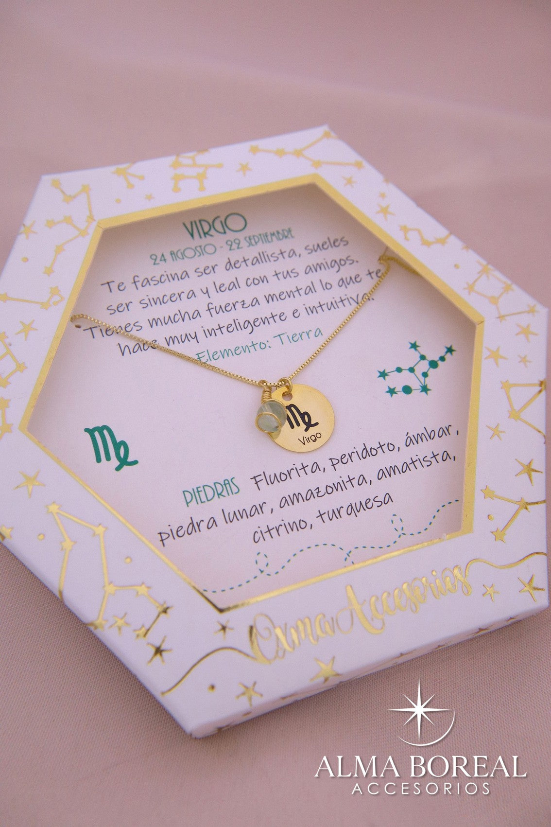 COLLAR SIGNO ZODIACAL VIRGO