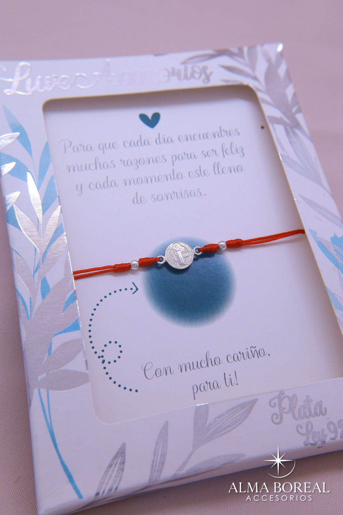 PULSERA FE DE SAN BENDITO PLATA LEY 925