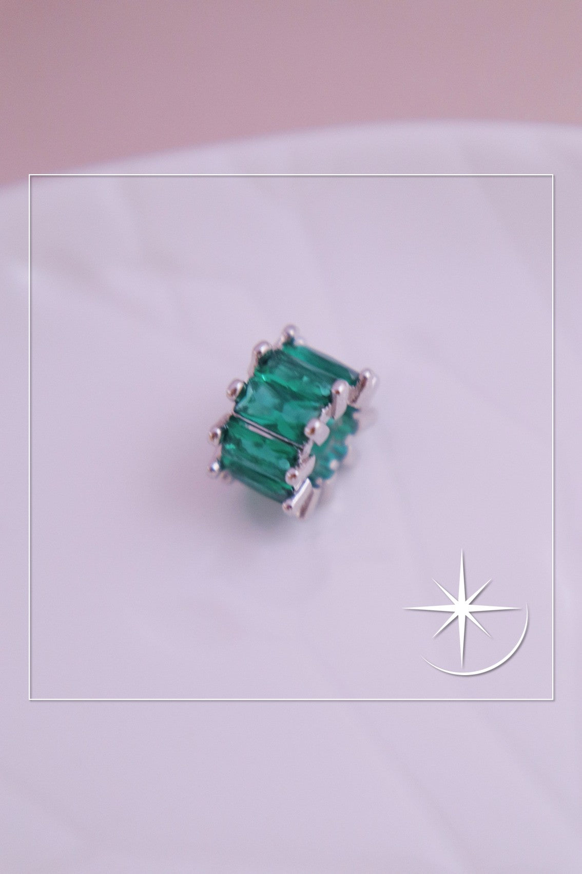 CHARMS BRILLO ESMERALDA RODIO