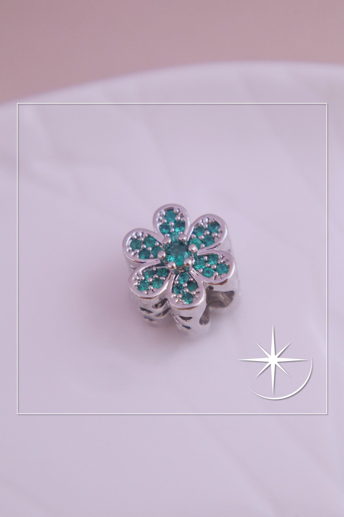 CHARMS FLOR DE MAR RODIO