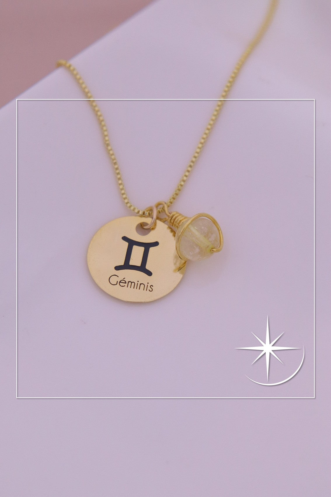 COLLAR SIGNO ZODIACAL GÉMINIS