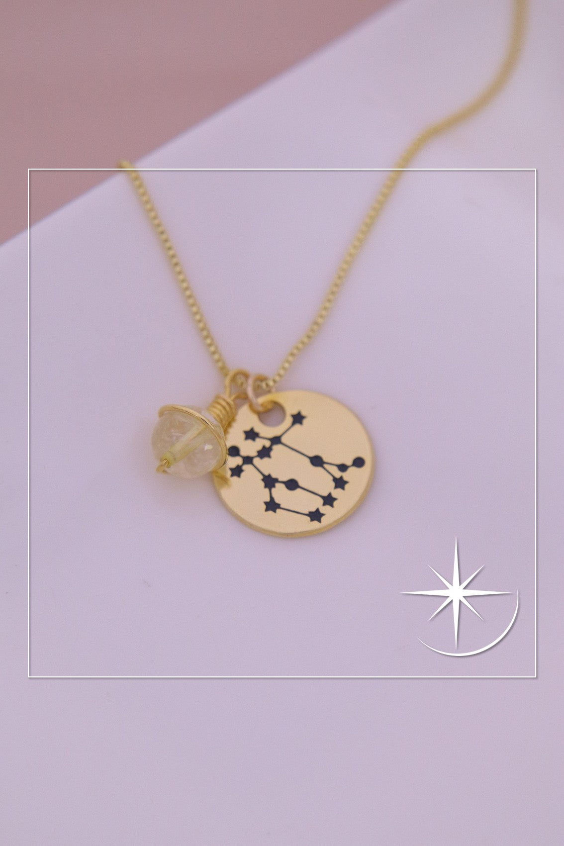 COLLAR SIGNO ZODIACAL GÉMINIS