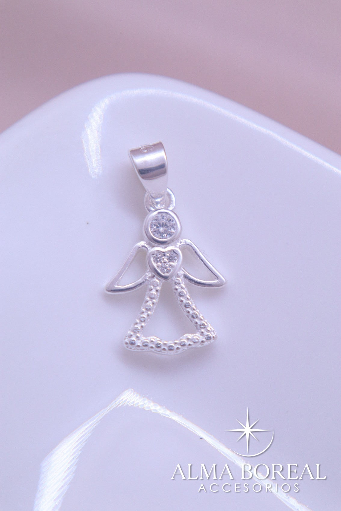 DIJE ÁNGEL PLATA LEY 925