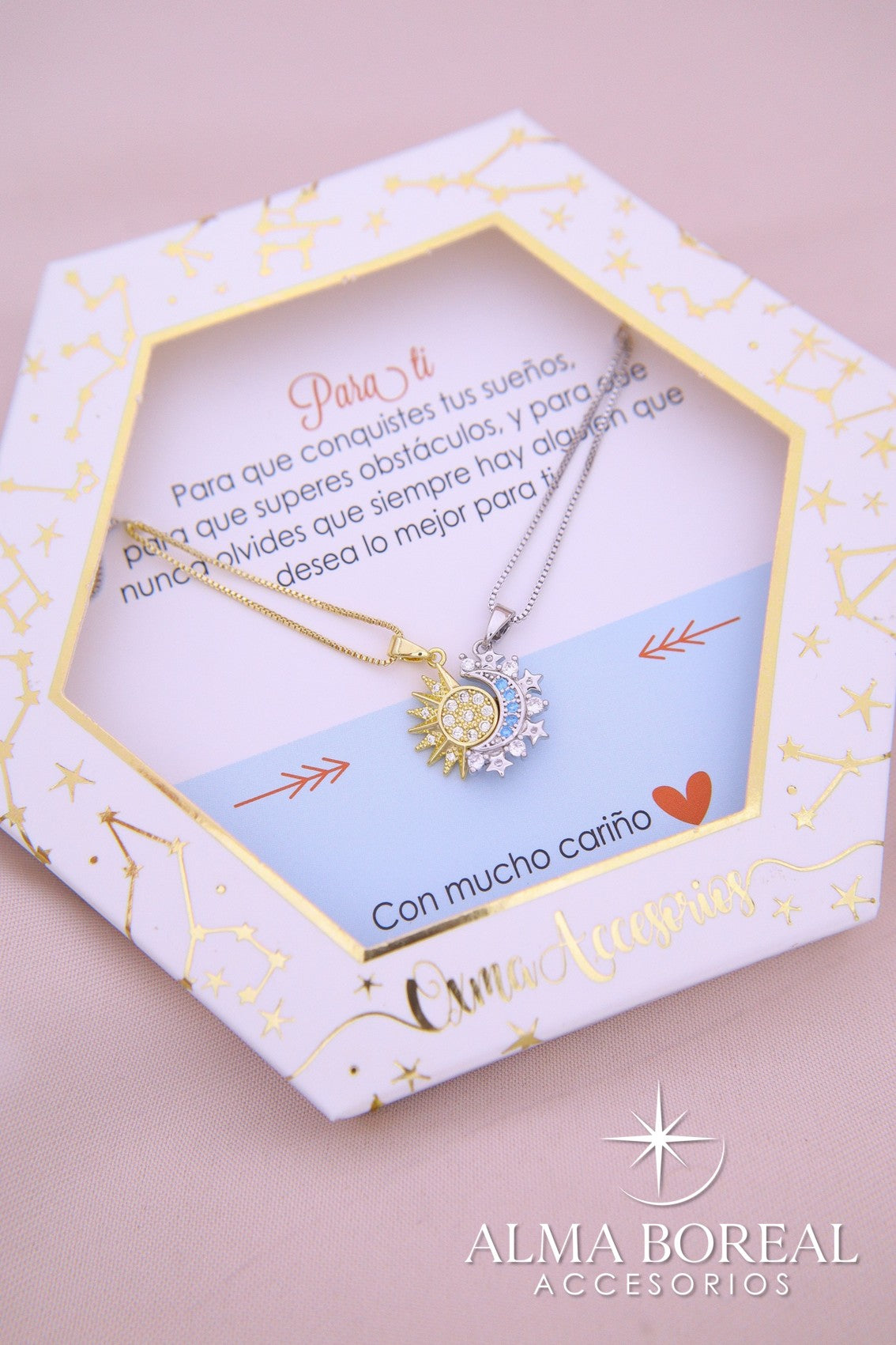 CADENA PARA COMPARTIR SOL & LUNA RODIO