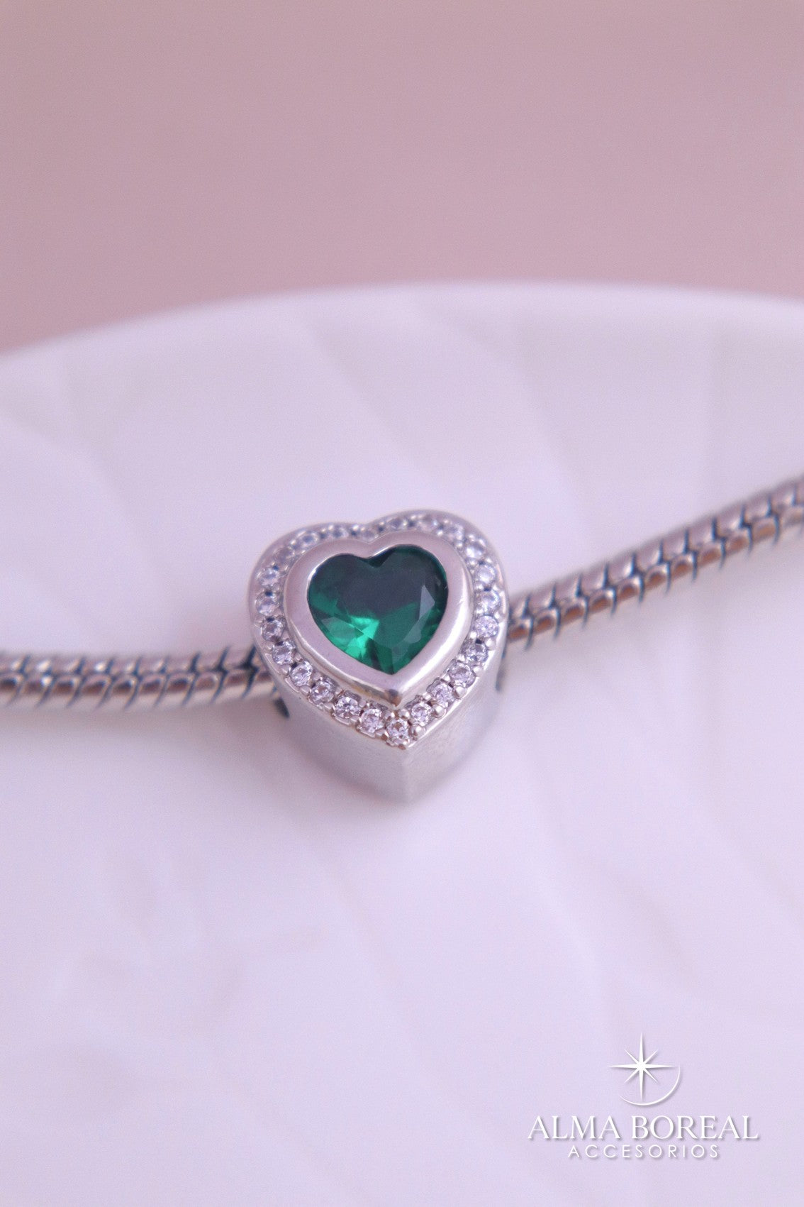 CHARMS CORAZÓN RODIO
