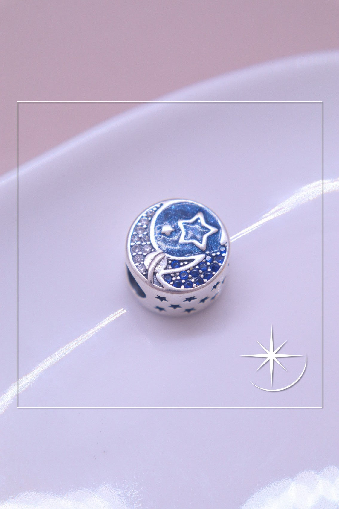 CHARMS LUNA & ESTRELLA PLATA LEY 925