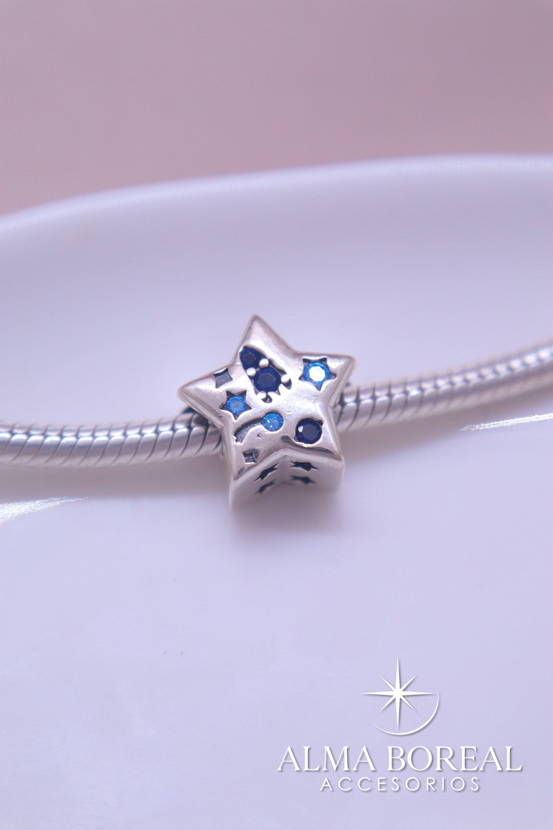 CHARMS ESTRELLA PERRUNA PLATA LEY 925
