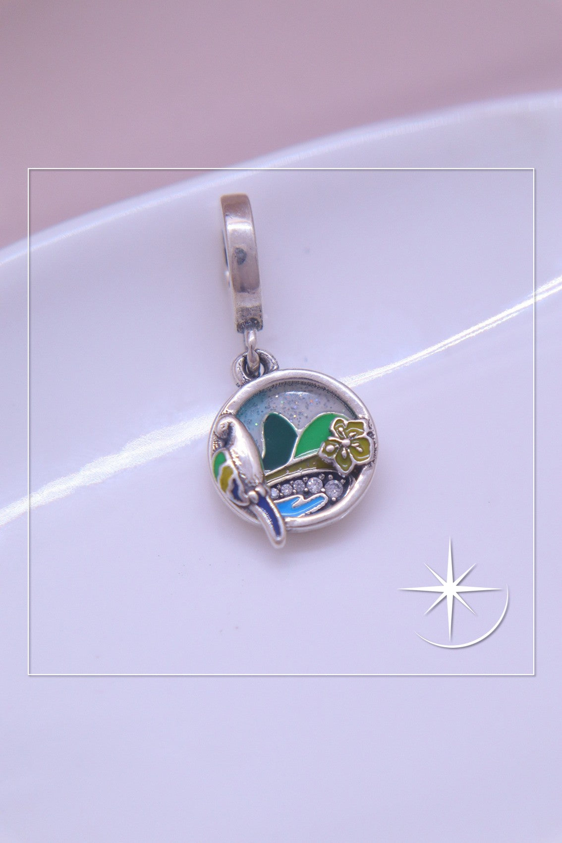 CHARMS AMANECER SILVESTRE PLATA LEY 925