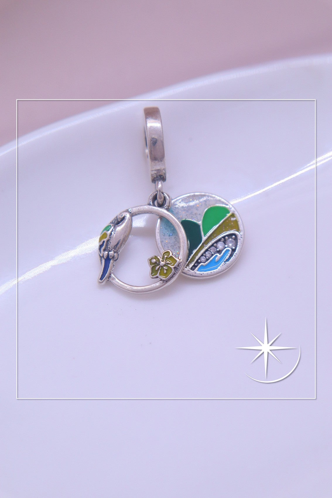 CHARMS AMANECER SILVESTRE PLATA LEY 925