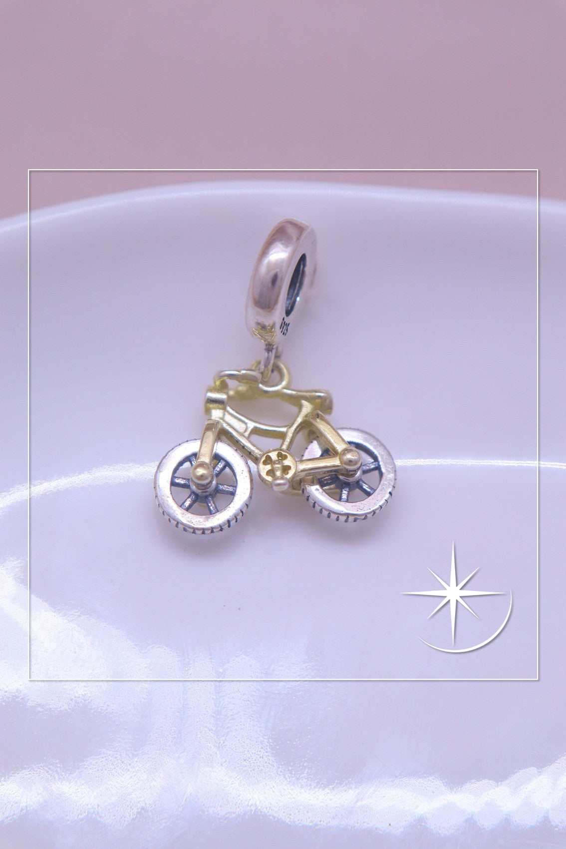 CHARMS PASIÓN CICLISTA PLATA LEY 925