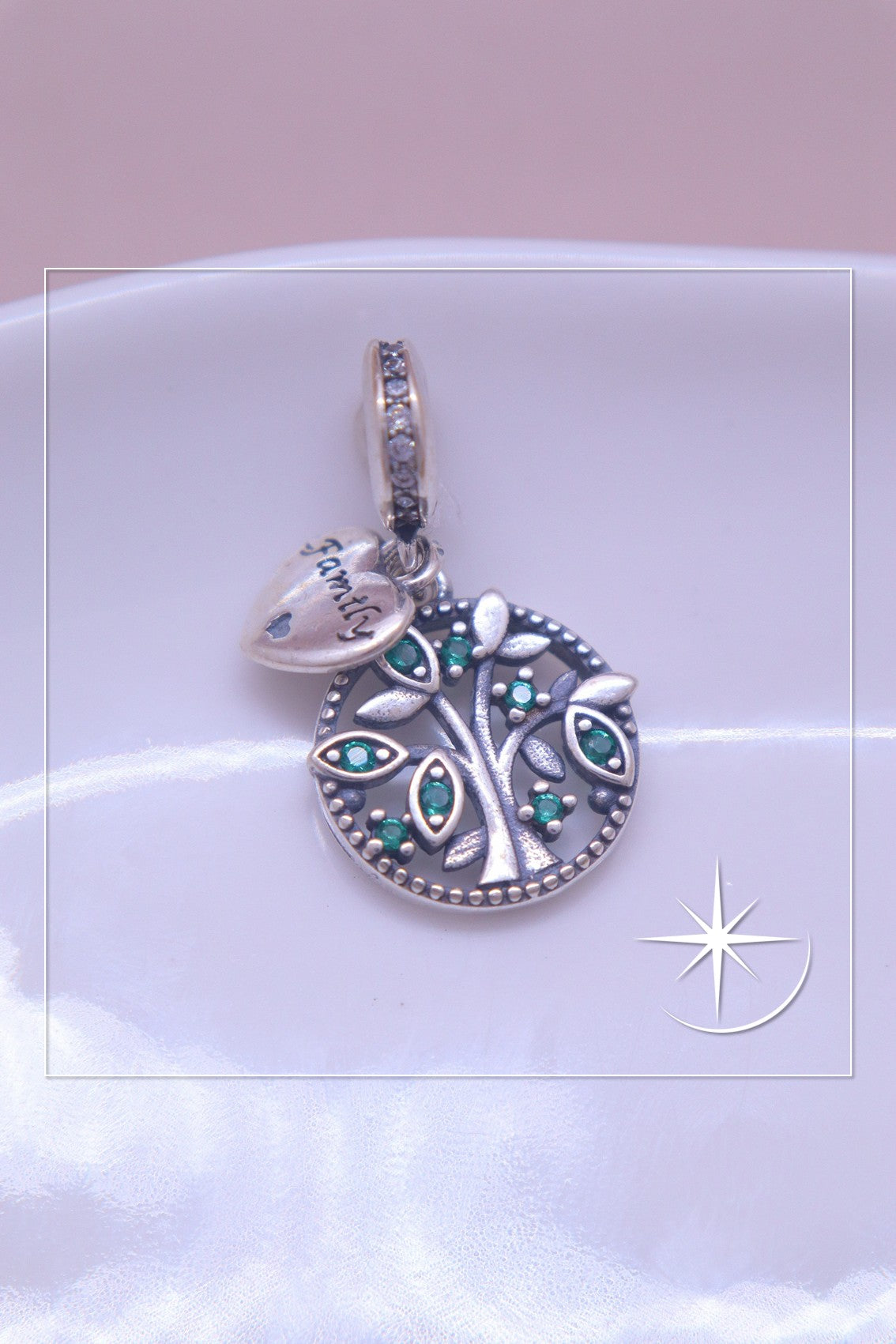CHARMS VINCULO ETERNO PLATA LEYH 925