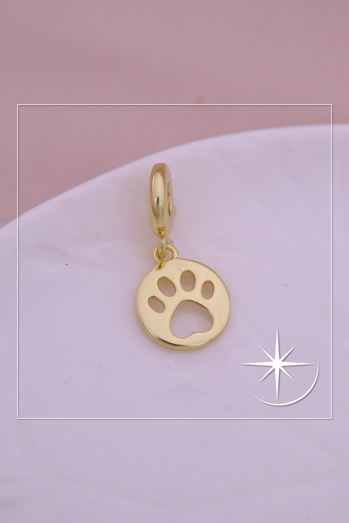 CHARMS GOLDEN PAW RODIO