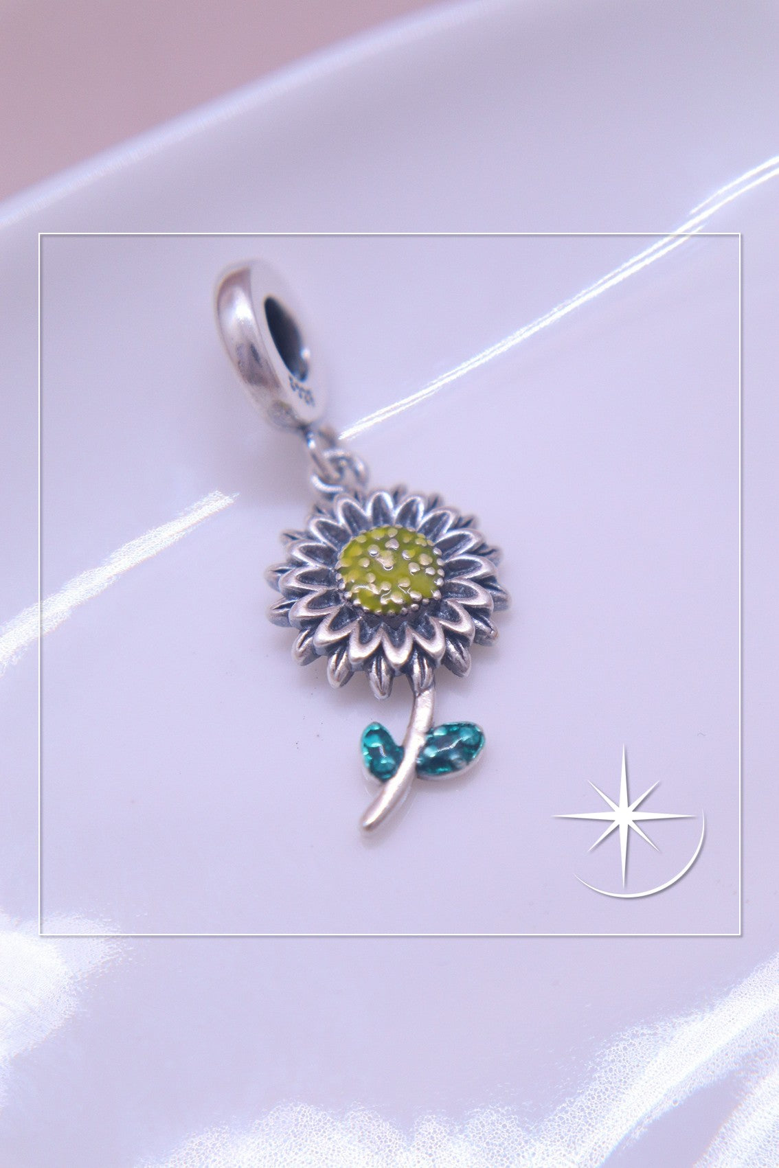 CHARMS GIRASOL ENCANTADO PLATA LEY 925