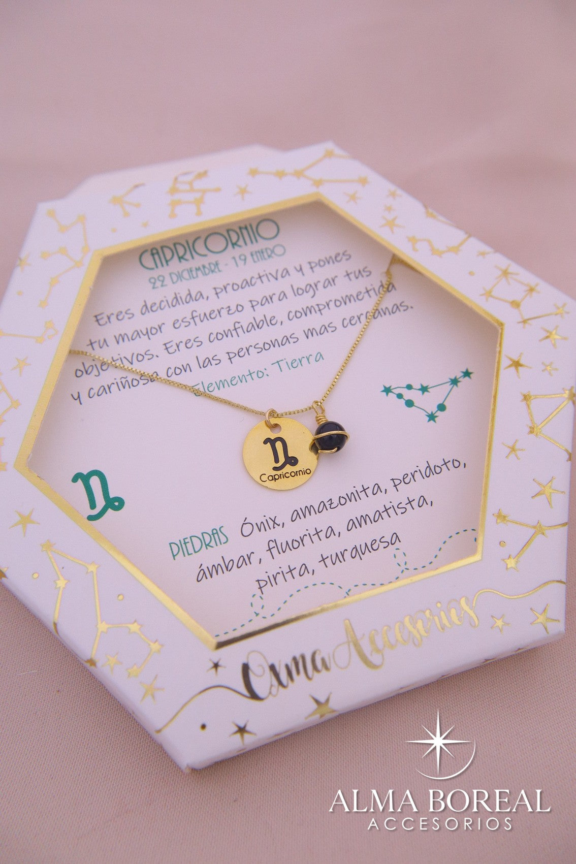 COLLAR SIGNO ZODIACAL CAPRICORNIO