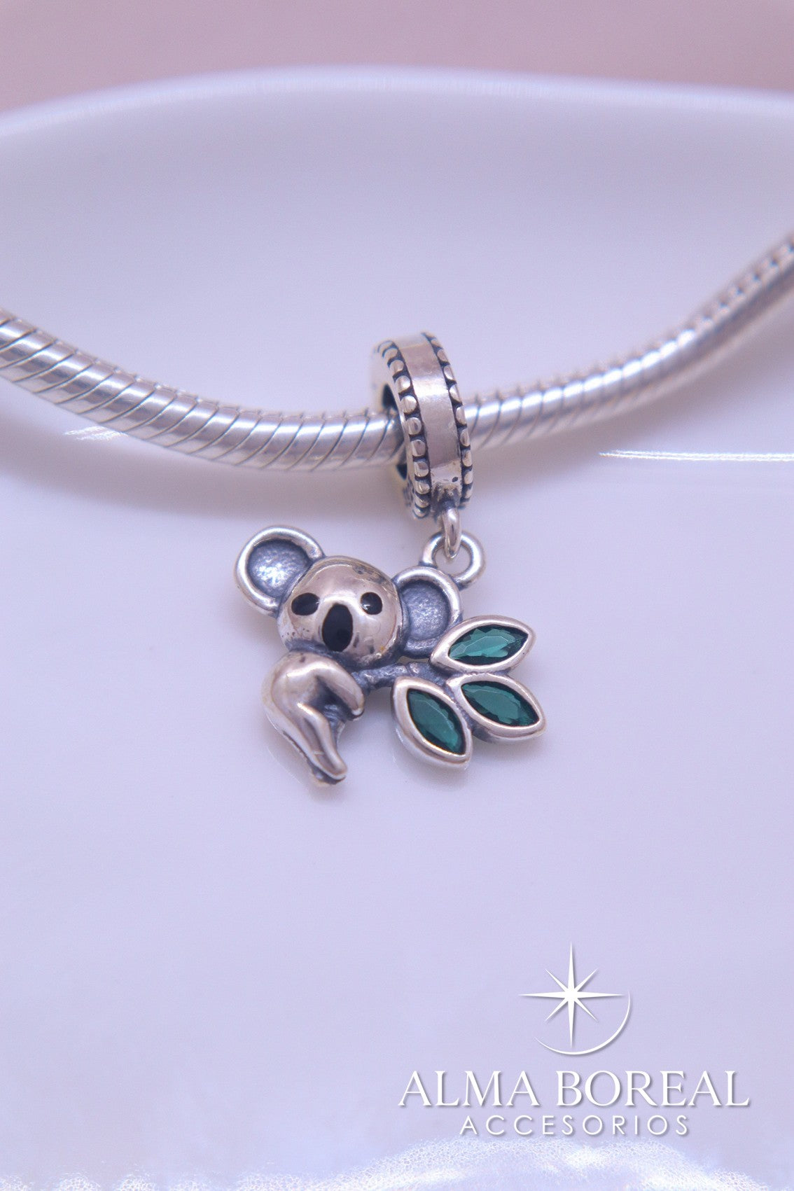 CHARMS KOALA DE AMOR PLATA LEY 925