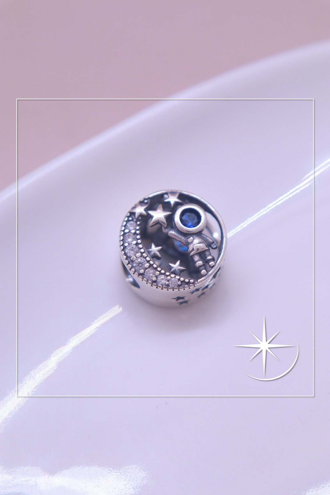 CHARMS AVENTURA CÓSMICA PLATA LEY 925