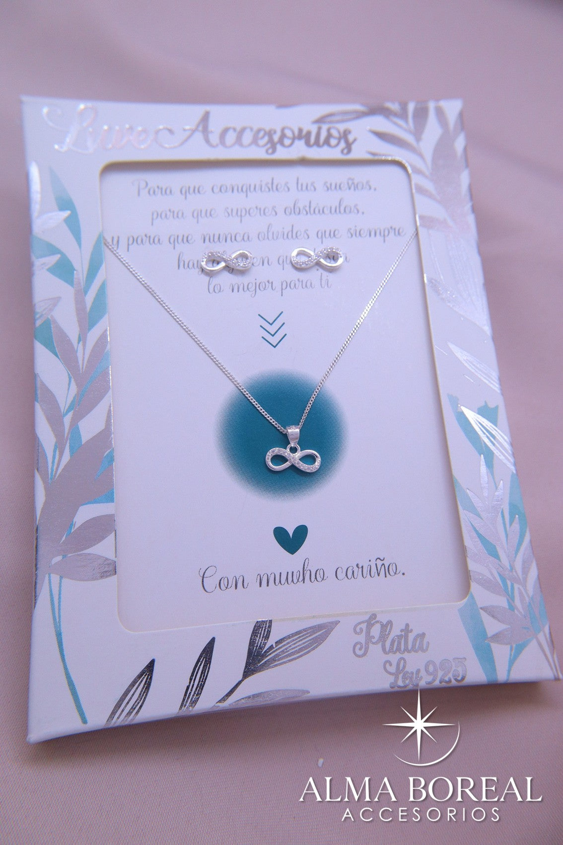 CONJUNTO INFINITO PLATA LEY 925
