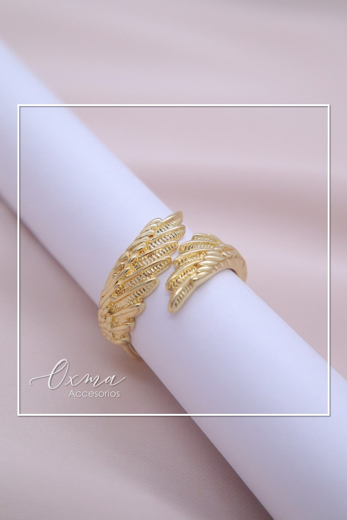 ANILLO ALAS DORADO