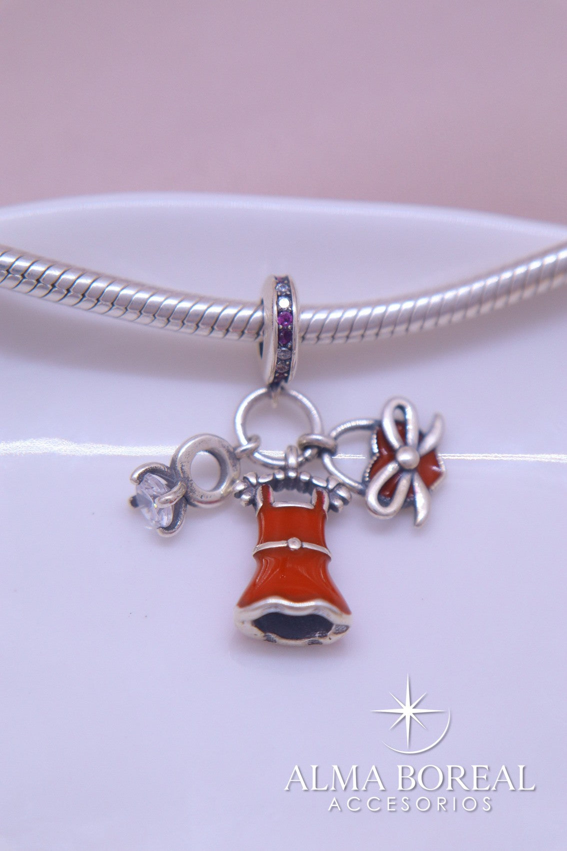 CHARMS SUEÑO DE PRINCESA PLATA LEY 925