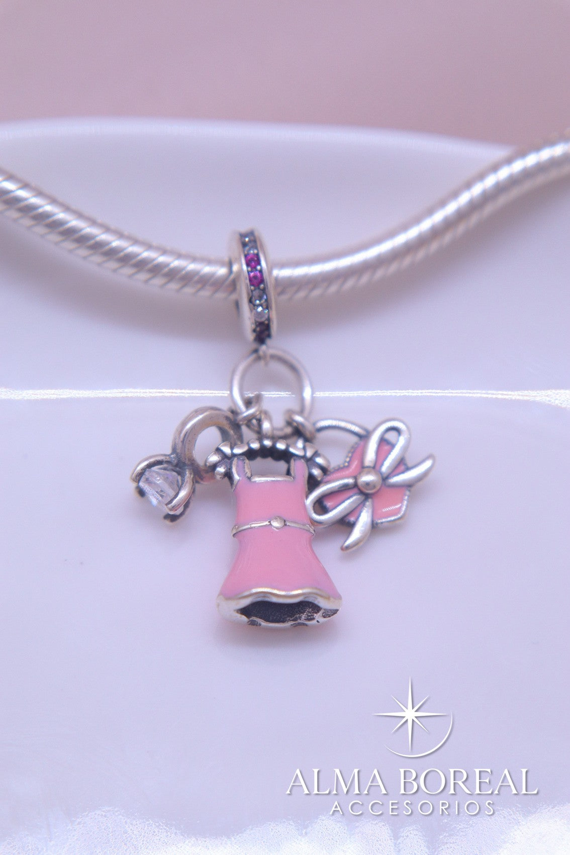 CHARMS SUEÑO DE PRINCESA PLATA LEY 925