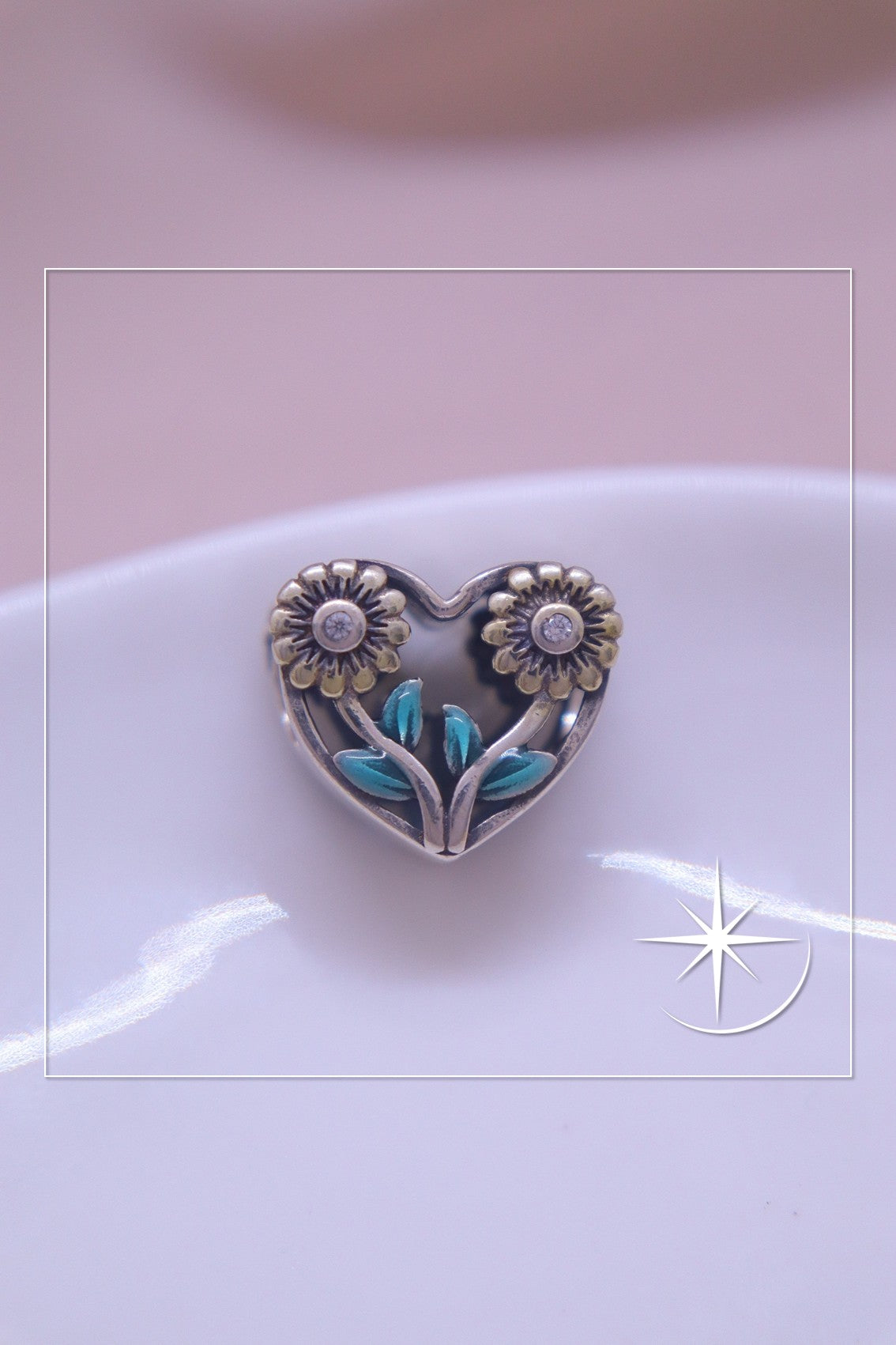 CHARMS GIRASOLES DEL ALMA PLATA LEY 925