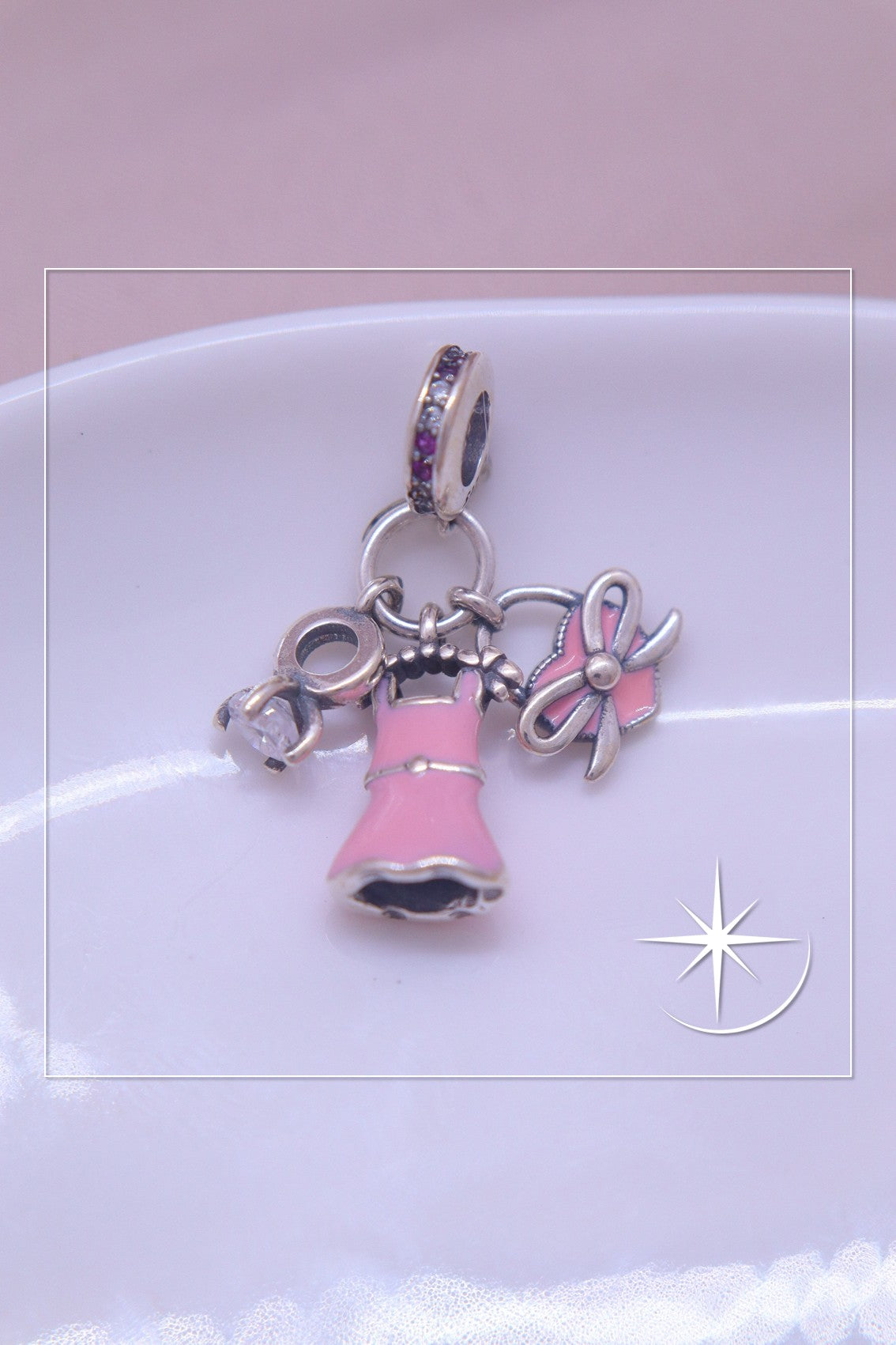 CHARMS SUEÑO DE PRINCESA PLATA LEY 925