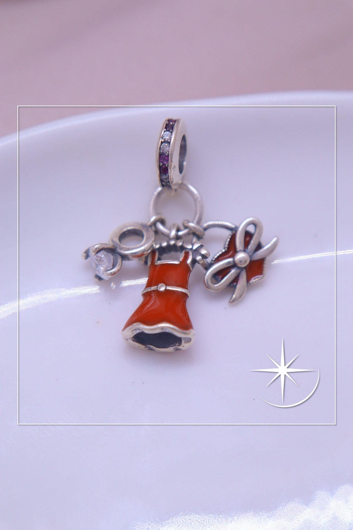 CHARMS SUEÑO DE PRINCESA PLATA LEY 925