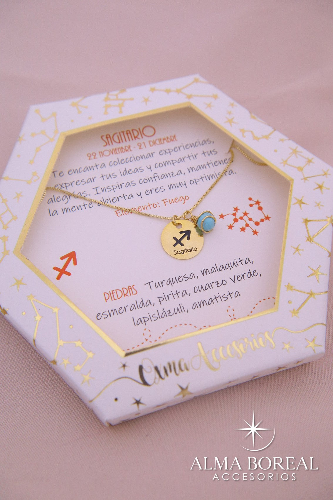 COLLAR SIGNO ZODIACAL SAGITARIO