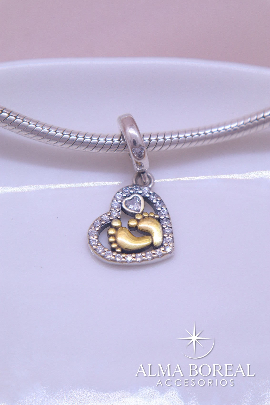 CHARMS AMOR DE MAMÁ PLATA LEY 925