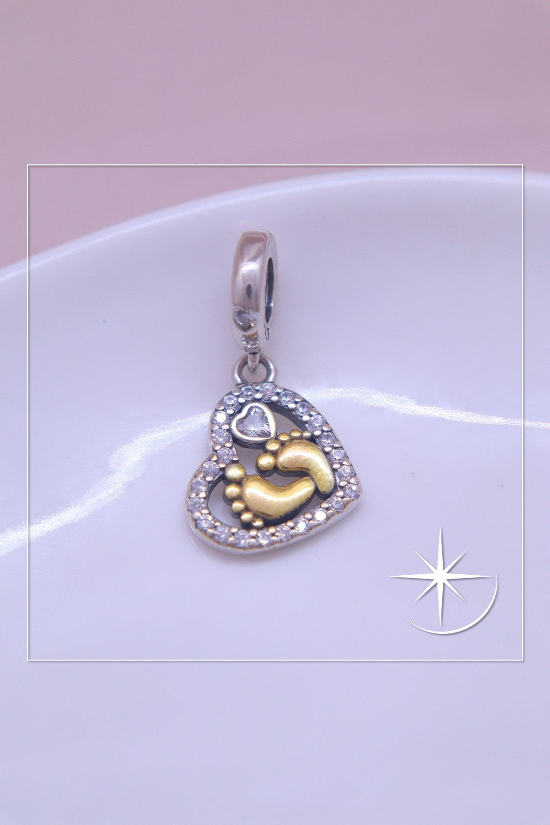 CHARMS AMOR DE MAMÁ PLATA LEY 925