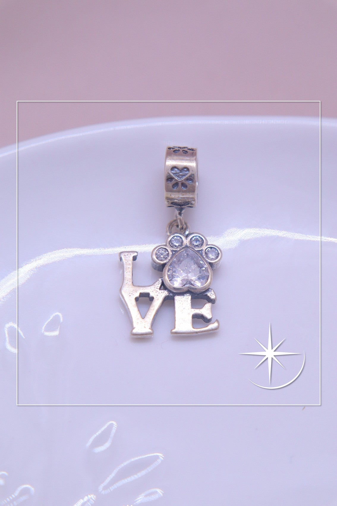 CHARMS AMOR CANINO PLATA LEY 925