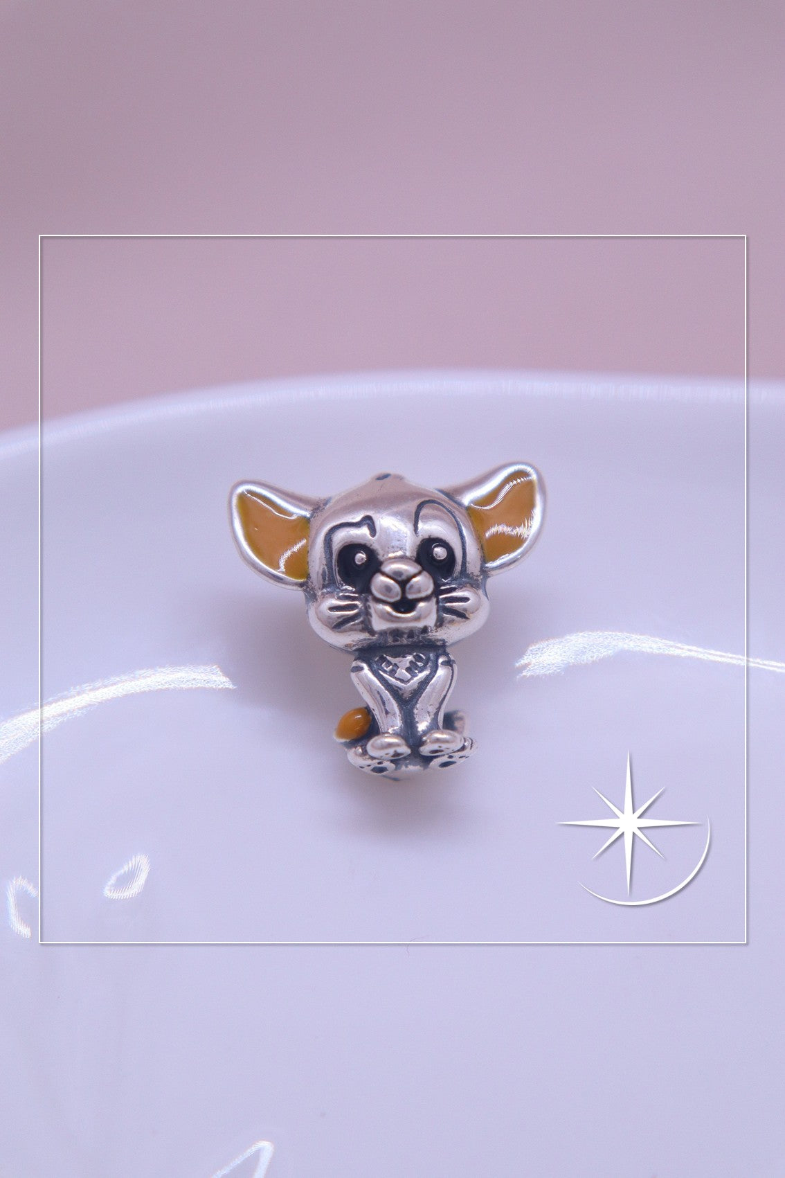 CHARMS RATÓN TRAVIESO PLATA LEY 925