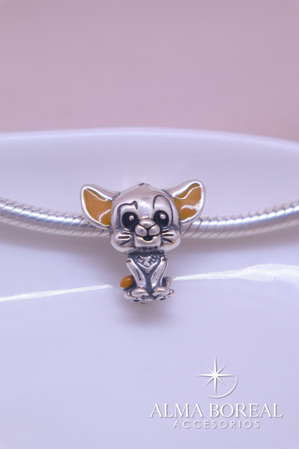 CHARMS RATÓN TRAVIESO PLATA LEY 925