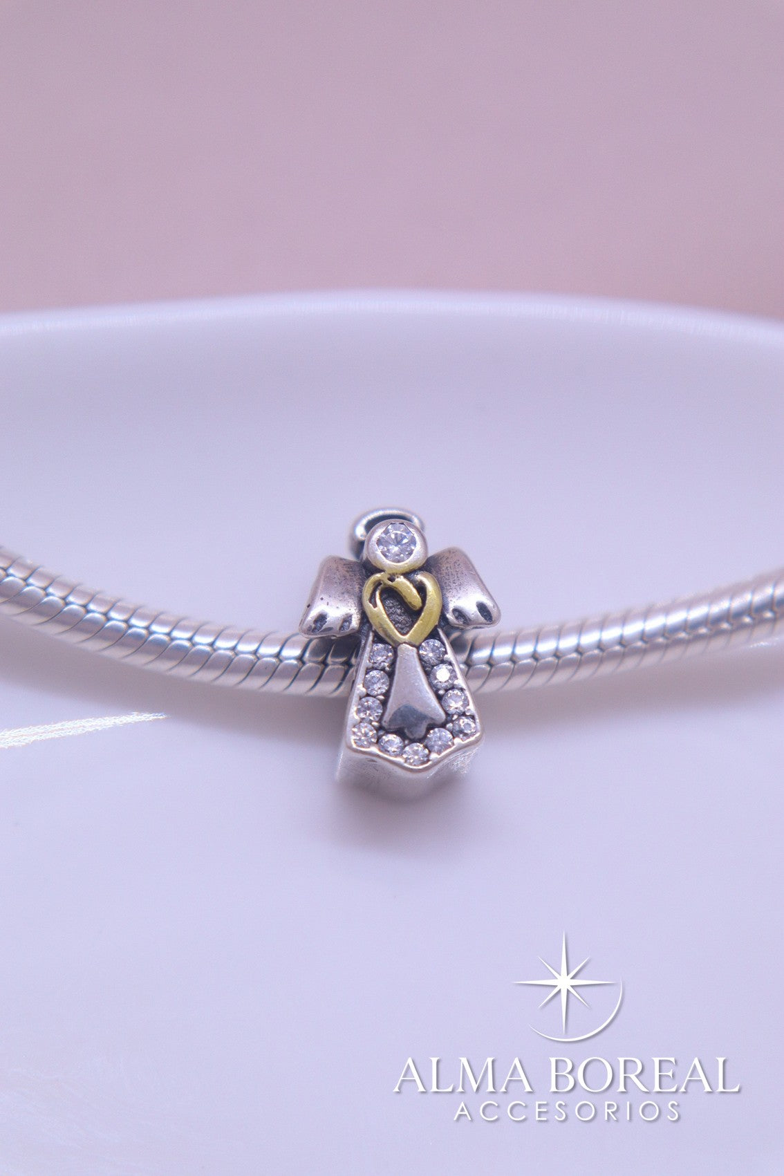 CHARMS ÁNGEL PLATA LEY 925