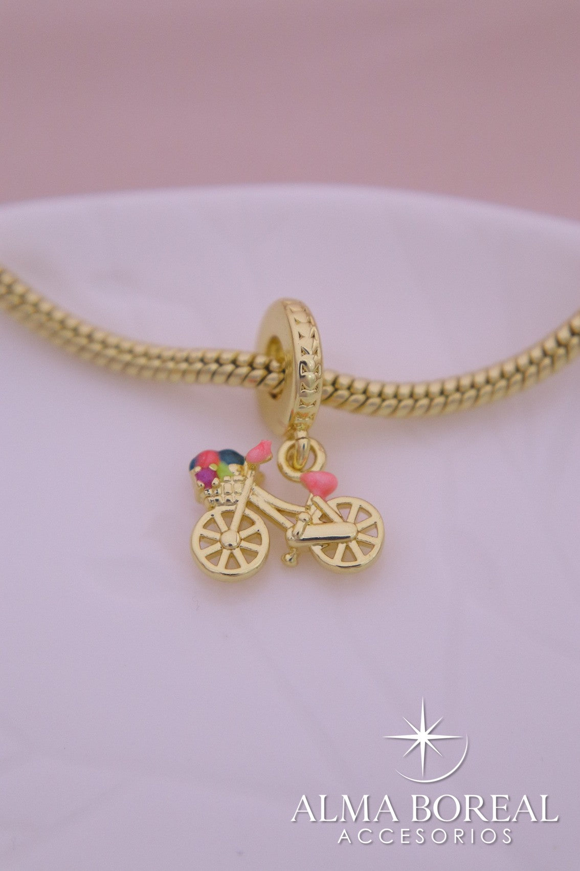CHARMS BICI DE ENSUEÑO RODIO