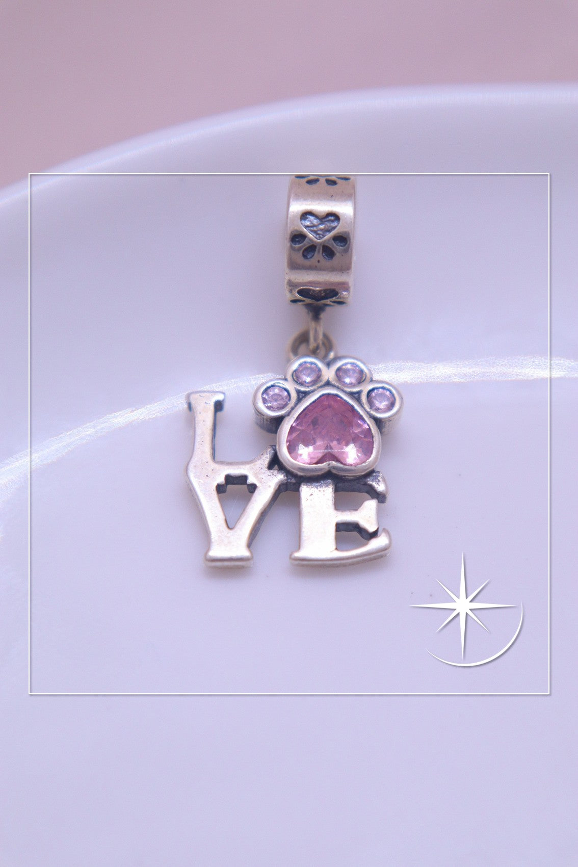 CHARMS AMOR CANINO PLATA LEY 925