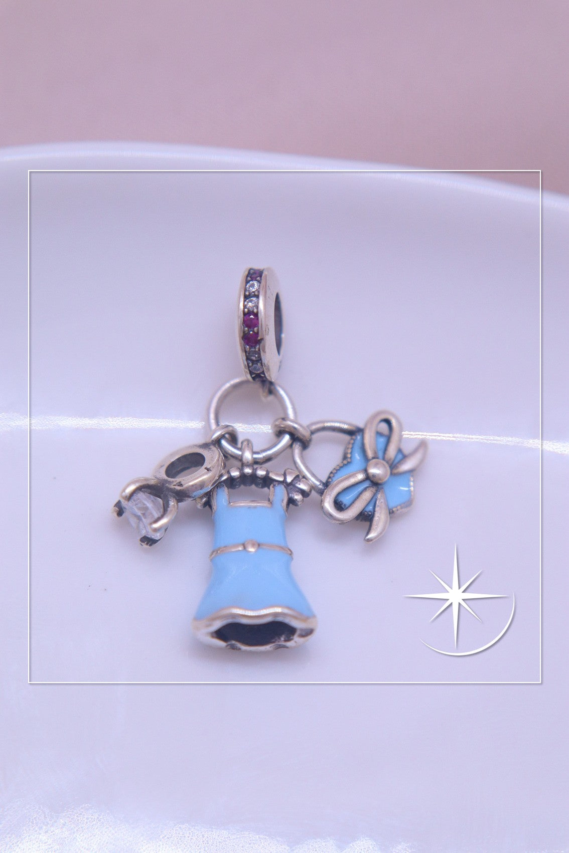 CHARMS SUEÑO DE PRINCESA PLATA LEY 925