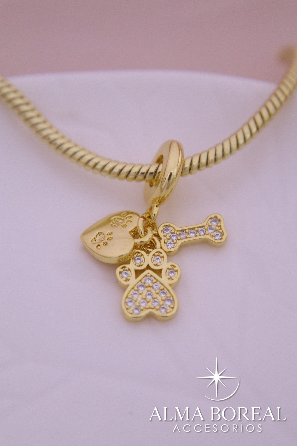 CHARMS LAZO INCONDICIONAL RODIO