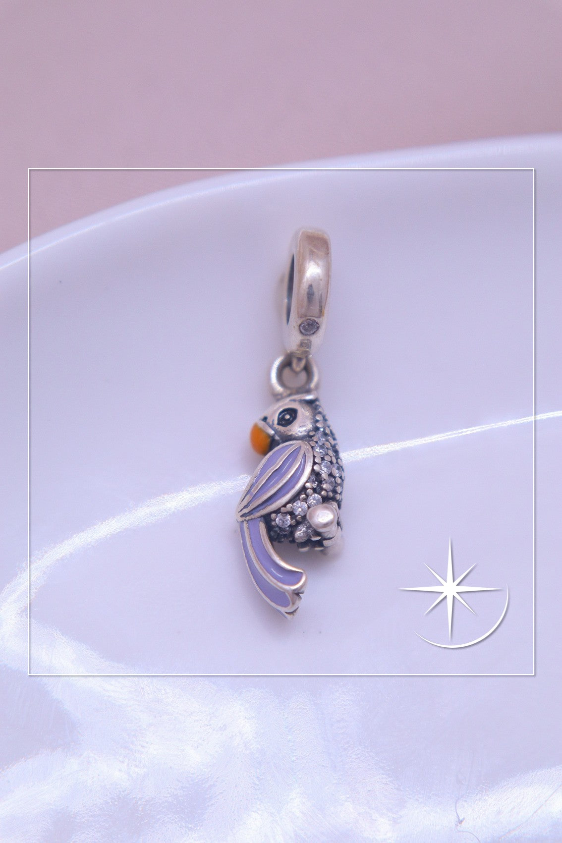 CHARMS DULCE AVE PLATA LEY 925