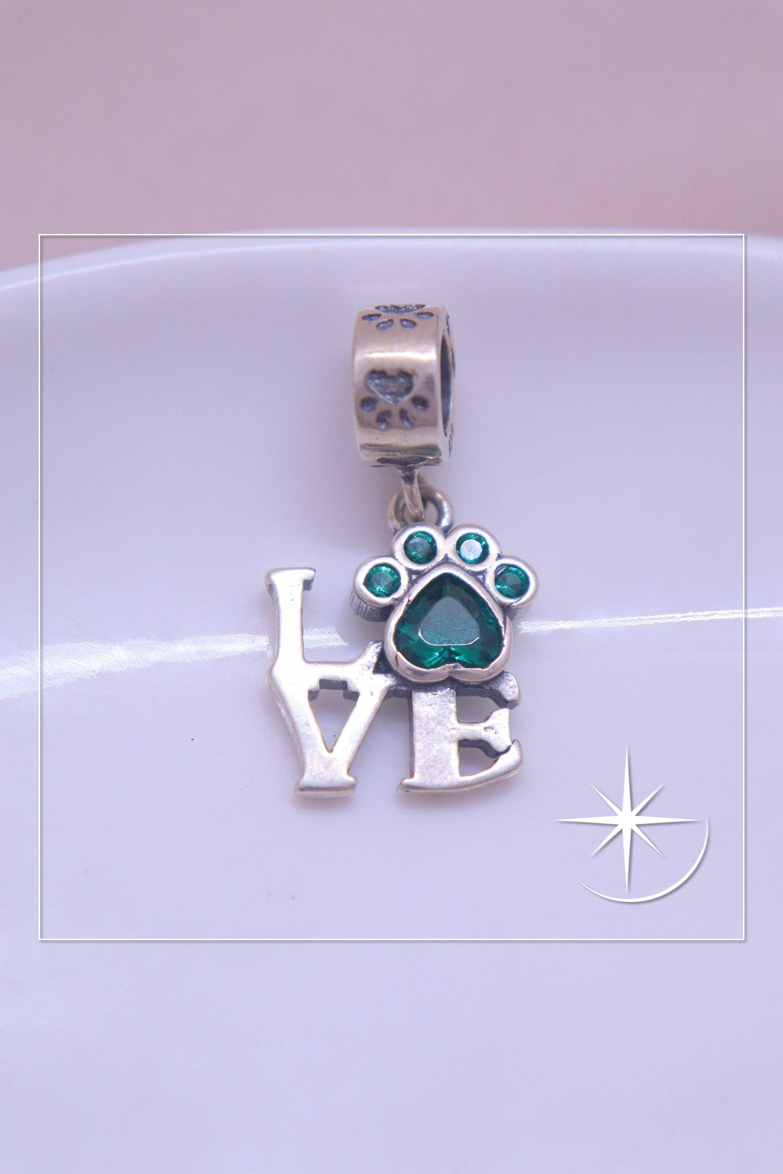 CHARMS AMOR CANINO PLATA LEY 925