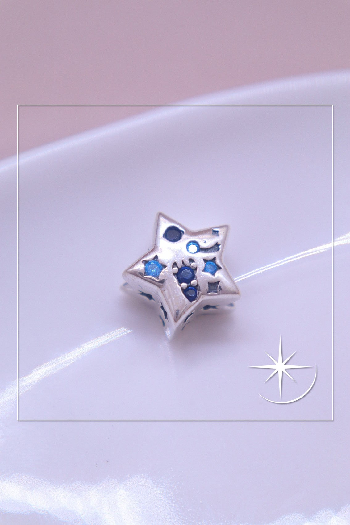 CHARMS ESTRELLA PERRUNA PLATA LEY 925