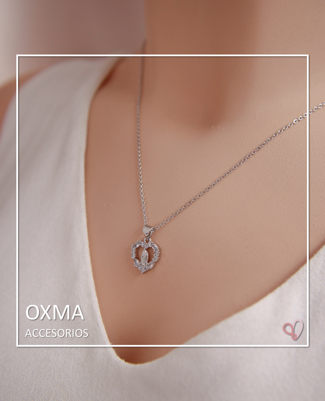 CONJUNTO VIRGEN GUADALUPE PLATEADO