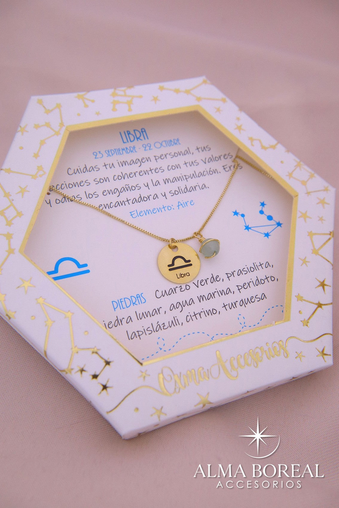 COLLAR SIGNO ZODIACAL LIBRA