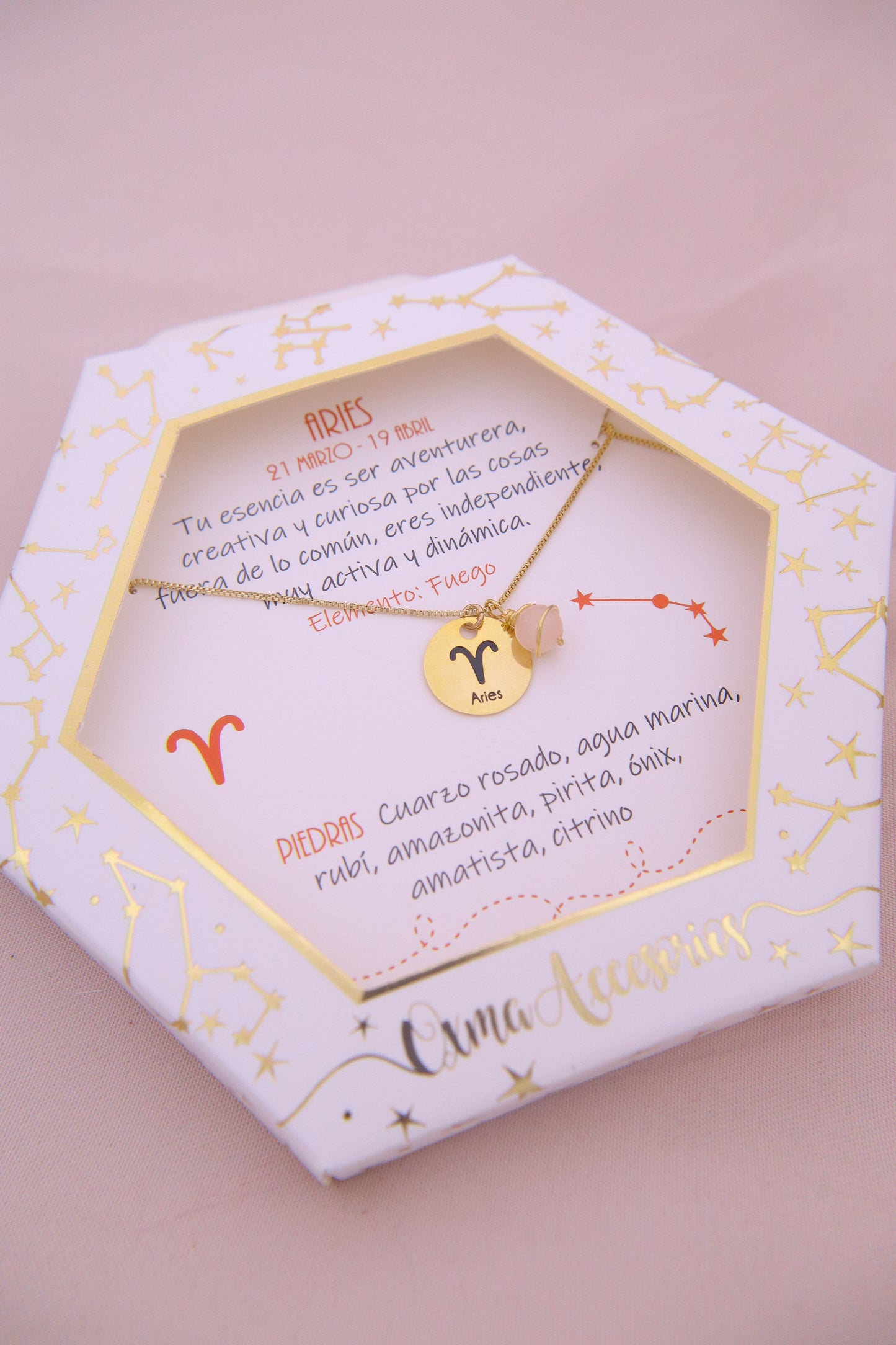 COLLAR SIGNO ZODIACAL ARIES