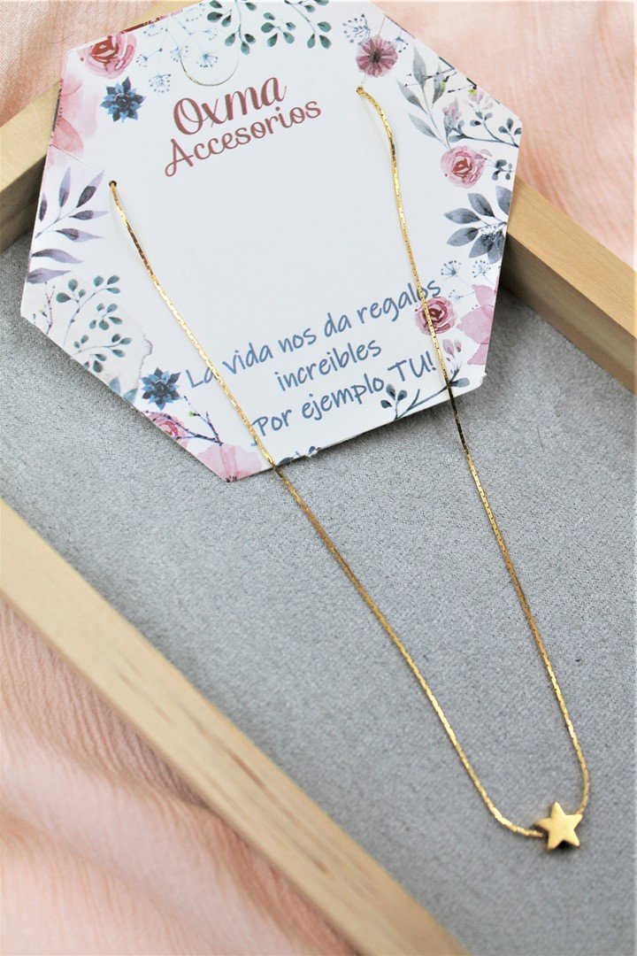 collar estrella mini