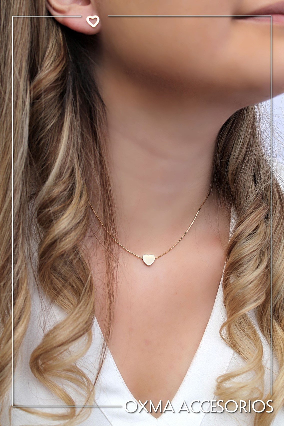 conjunto corazon mini