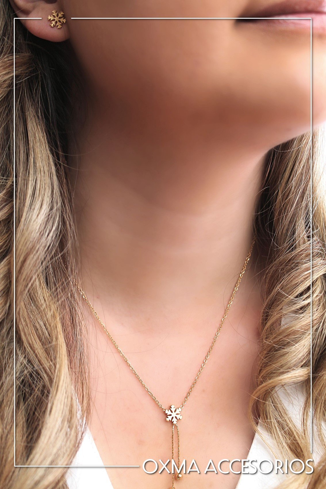 conjunto copo de nieve