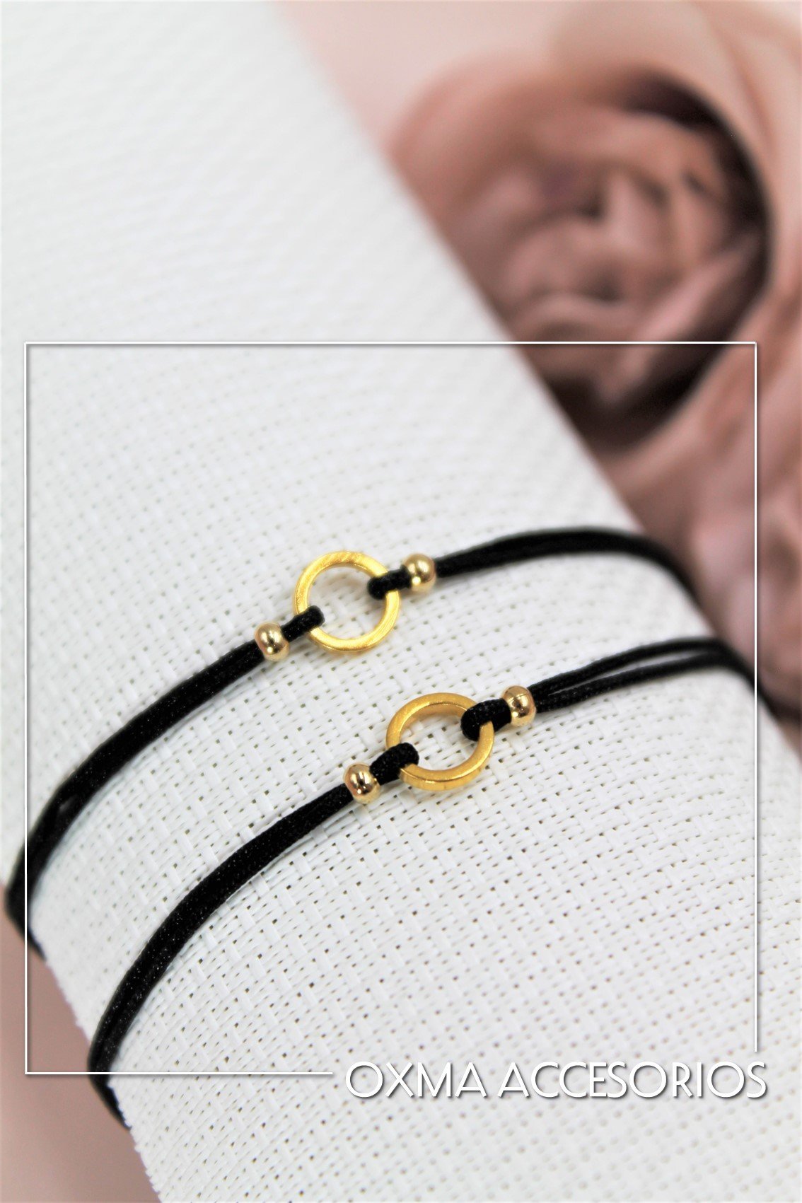 pulseras juntos-círculos mini