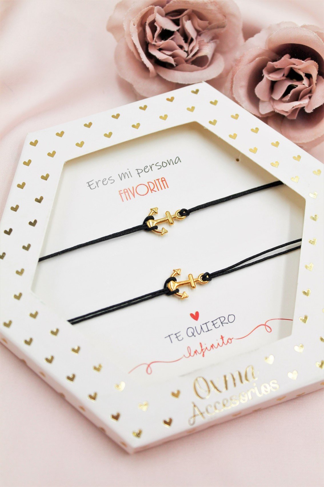 pulseras juntos-anclas